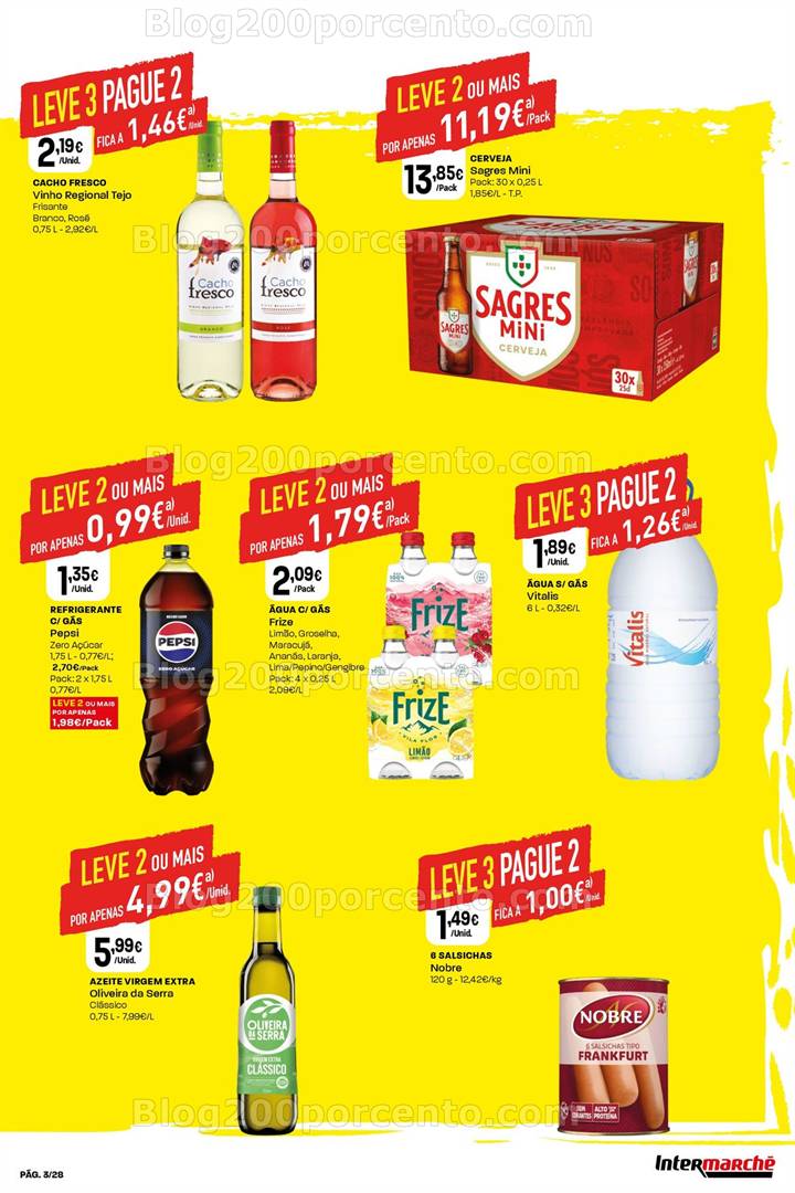Antevisão Folheto INTERMARCHÉ Super Promoções de 8 a 14 maio all