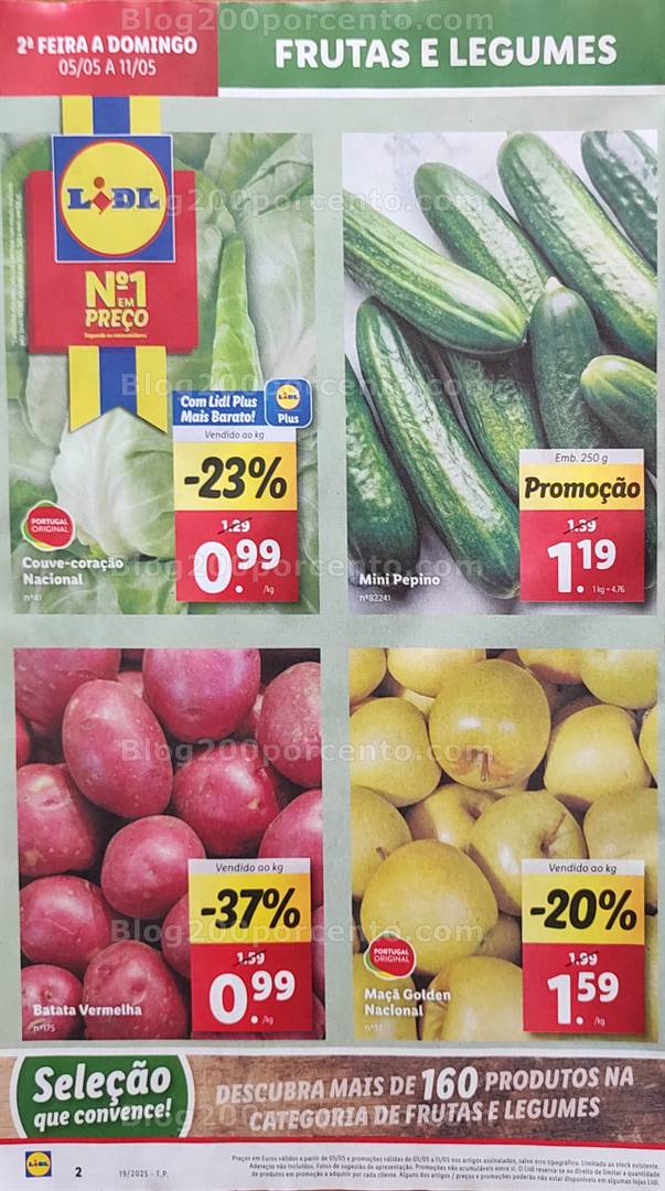 Antevisão Folheto LIDL Promoções de 5 a 11 maio all