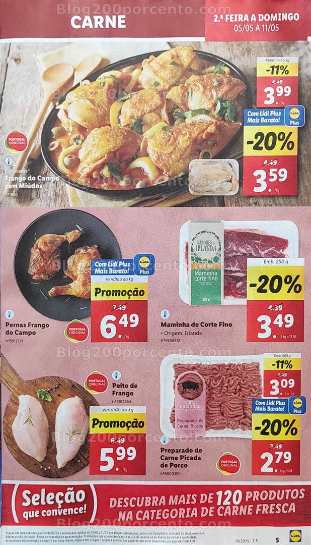 Antevisão Folheto LIDL Promoções de 5 a 11 maio all