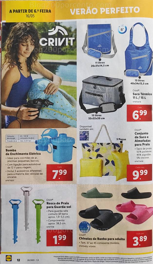 Antevisão Folheto LIDL Bazar Promoções de 12 a 22 de maio all