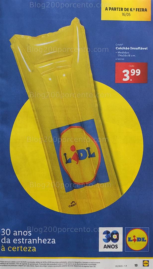 Antevisão Folheto LIDL Bazar Promoções de 12 a 22 de maio all