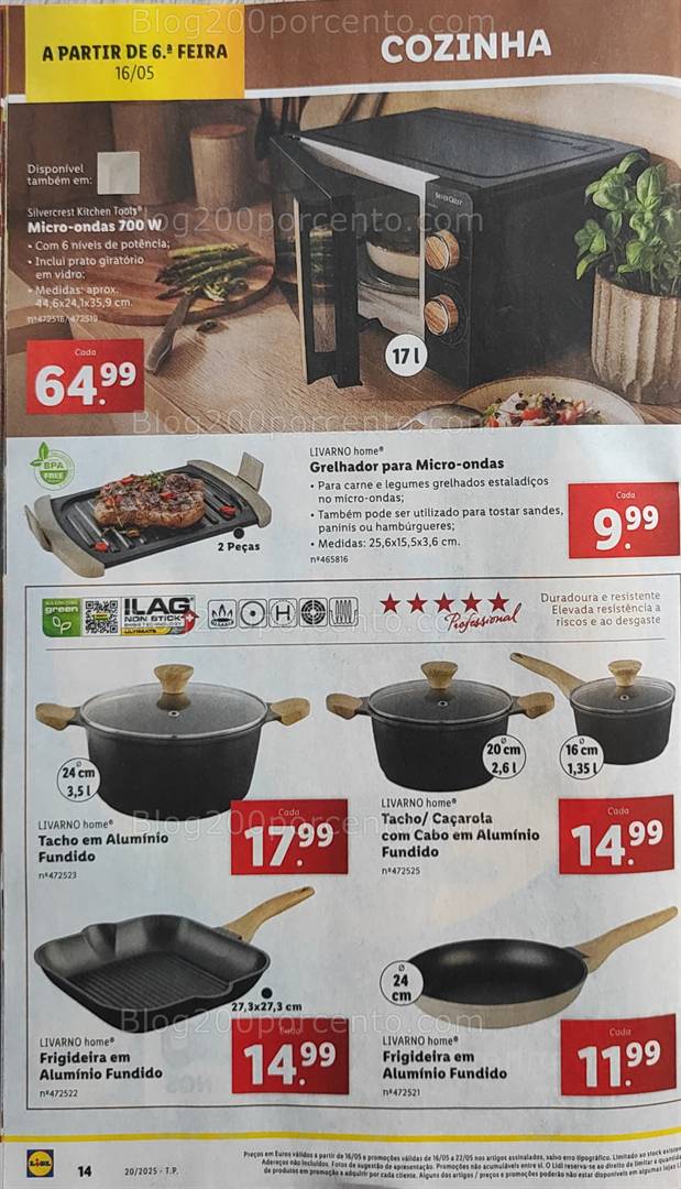Antevisão Folheto LIDL Bazar Promoções de 12 a 22 de maio all