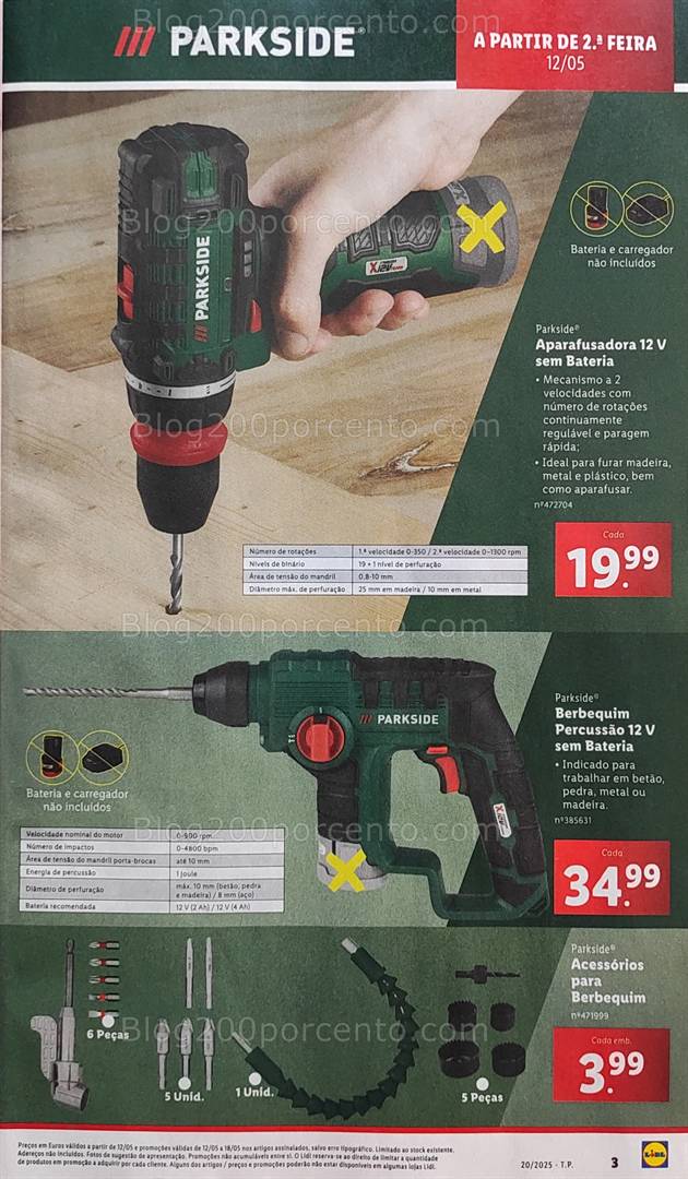 Antevisão Folheto LIDL Bazar Promoções de 12 a 22 de maio all