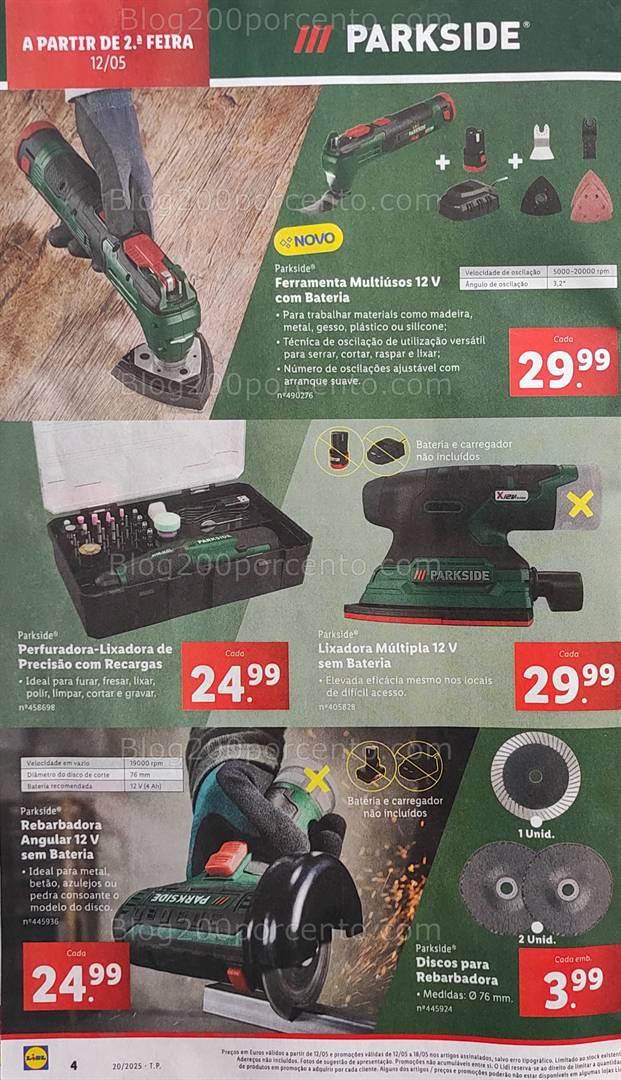Antevisão Folheto LIDL Bazar Promoções de 12 a 22 de maio all