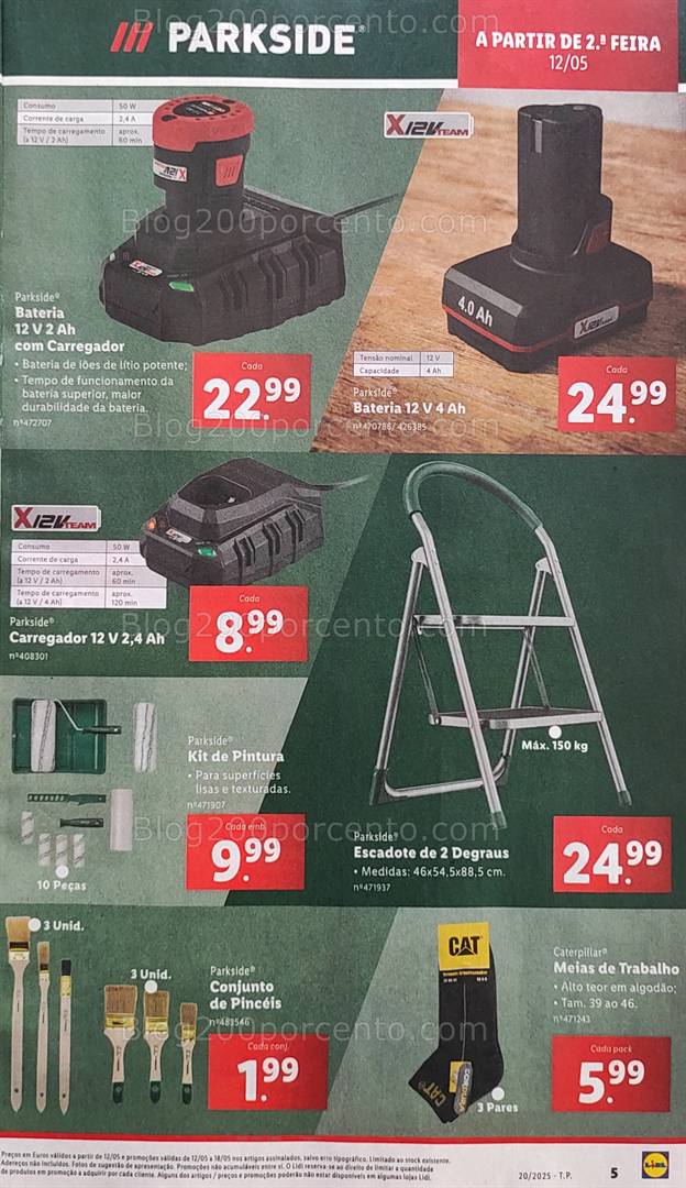Antevisão Folheto LIDL Bazar Promoções de 12 a 22 de maio all