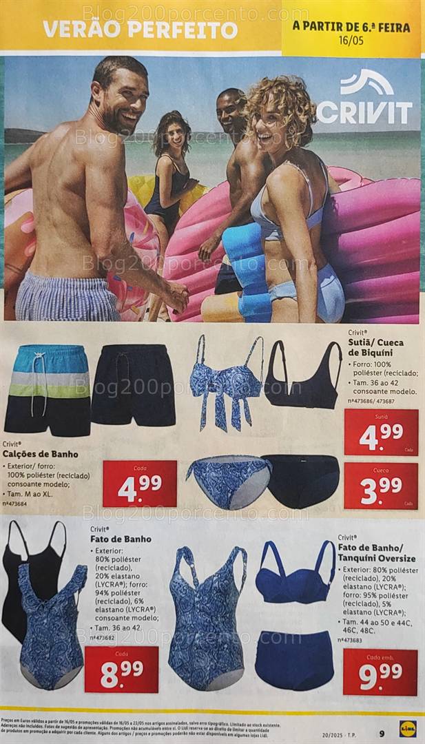 Antevisão Folheto LIDL Bazar Promoções de 12 a 22 de maio all