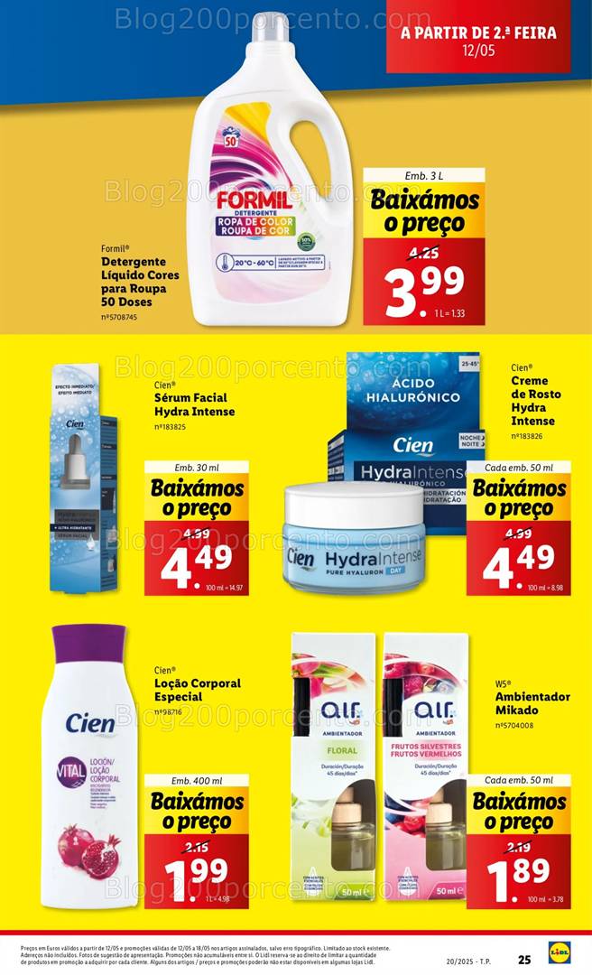 Antevisão Folheto LIDL Promoções de 12 a 18 maio - Edição Digital all