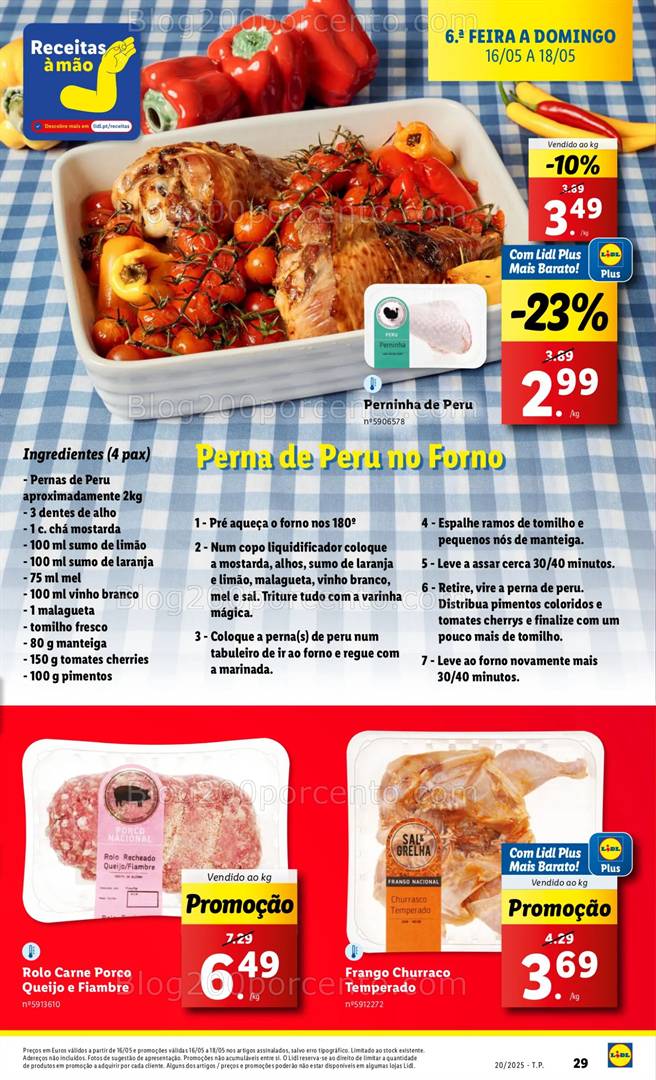Antevisão Folheto LIDL Promoções Fim de Semana - 16 a 18 maio fim de semana