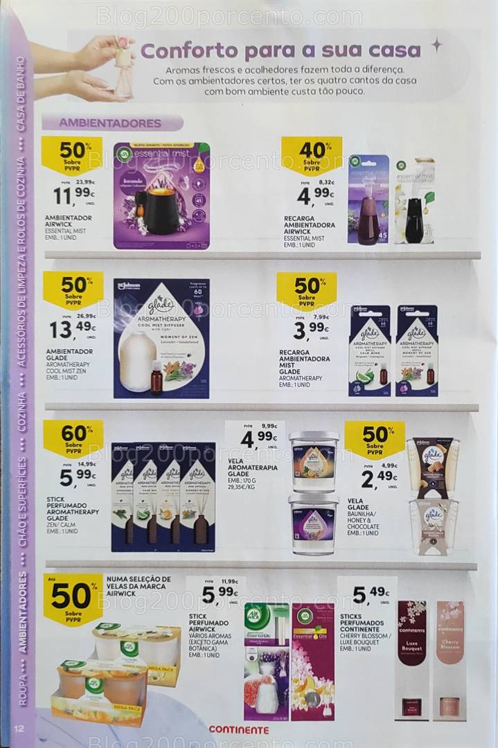 Antevisão Folheto CONTINENTE Limpeza Promoções de 13 a 25 maio