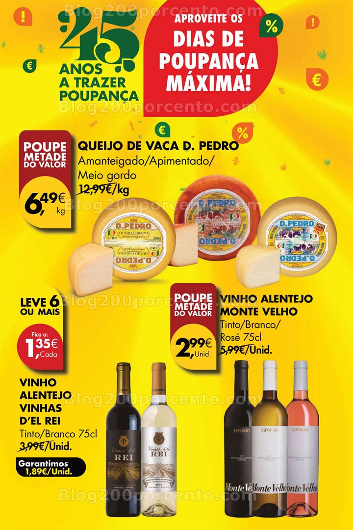 Antevisão Folheto PINGO DOCE Promoções Fim de Semana - 3 e 4 maio