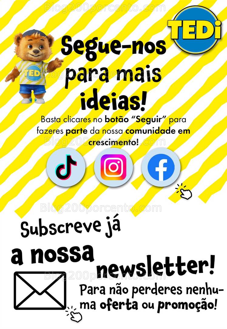 Antevisão Folheto TEDI Promoções a partir de 9 maio all