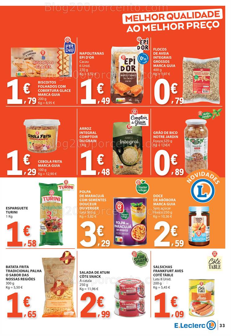 Antevisão Folheto E-LECLERC Promoções de 15 a 21 maio guia