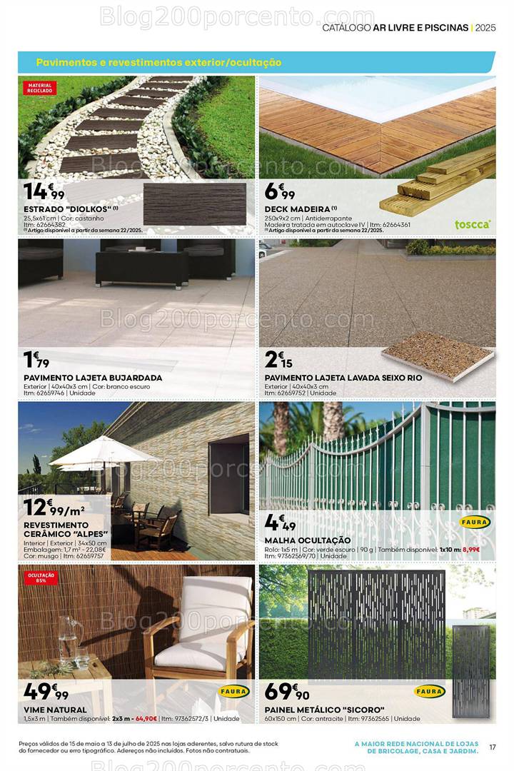 Antevisão Folheto BRICOMARCHÉ Promoções de 15 maio a 13 julho all