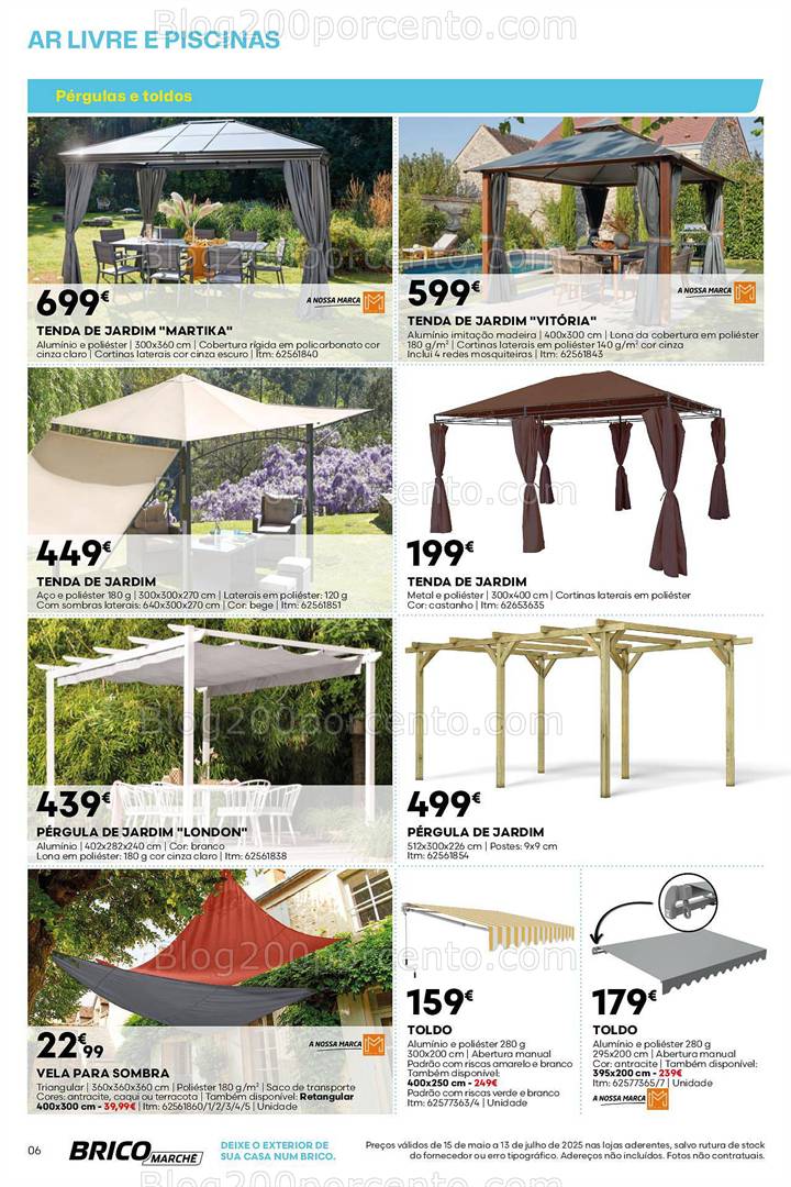 Antevisão Folheto BRICOMARCHÉ Promoções de 15 maio a 13 julho all