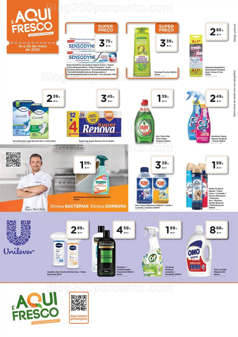 Antevisão Folheto AQUI É FRESCO Promoções de 14 a 25 maio all