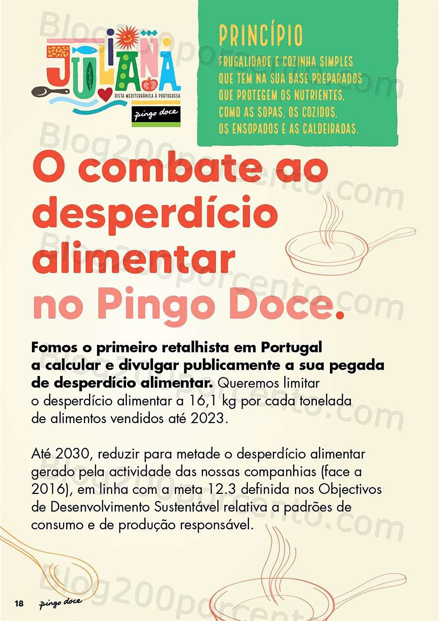Pingo Doce Especial Sustentabilidade até 11 outubro