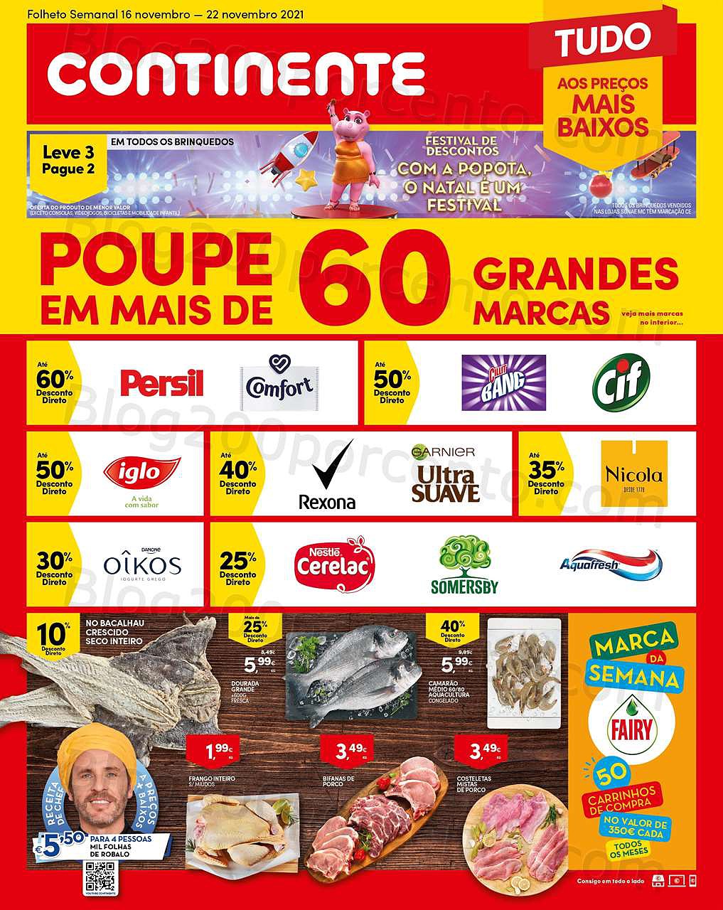 Antevisão Folheto CONTINENTE Madeira Promoções de 16 a 22 novembro