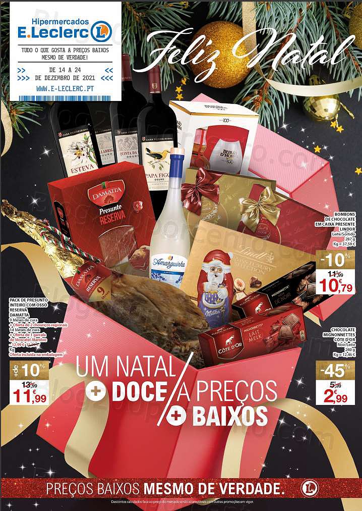 E-LECLERC Folheto Natal 14 a 24 dezembro