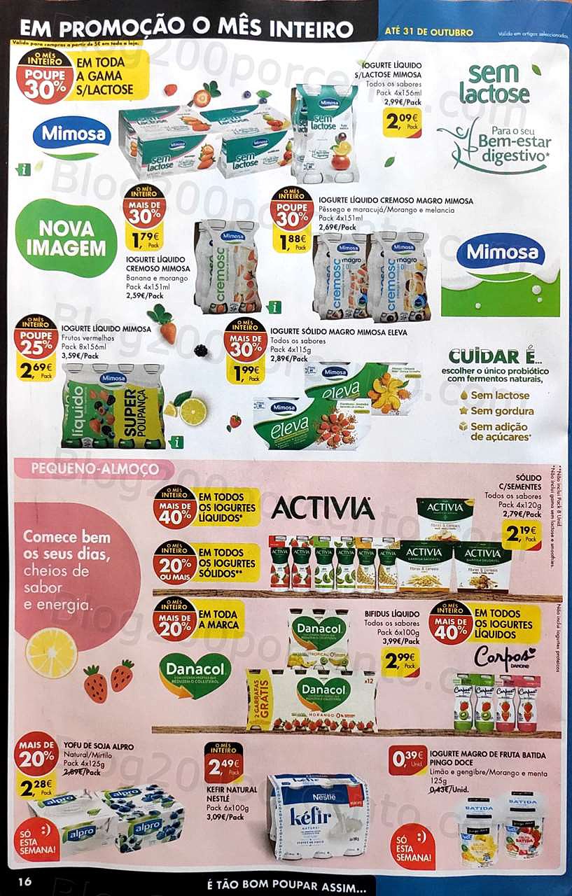 pingo doce, Folheto Pingo Doce Promoções de 18 a 24 outubro