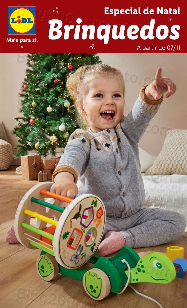Antevisão Folheto LIDL Brinquedos Natal Promoções a partir de 7 novembro