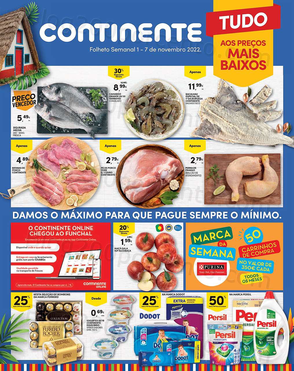 Antevisão Folheto CONTINENTE Madeira Promoções de 1 a 7 novembro