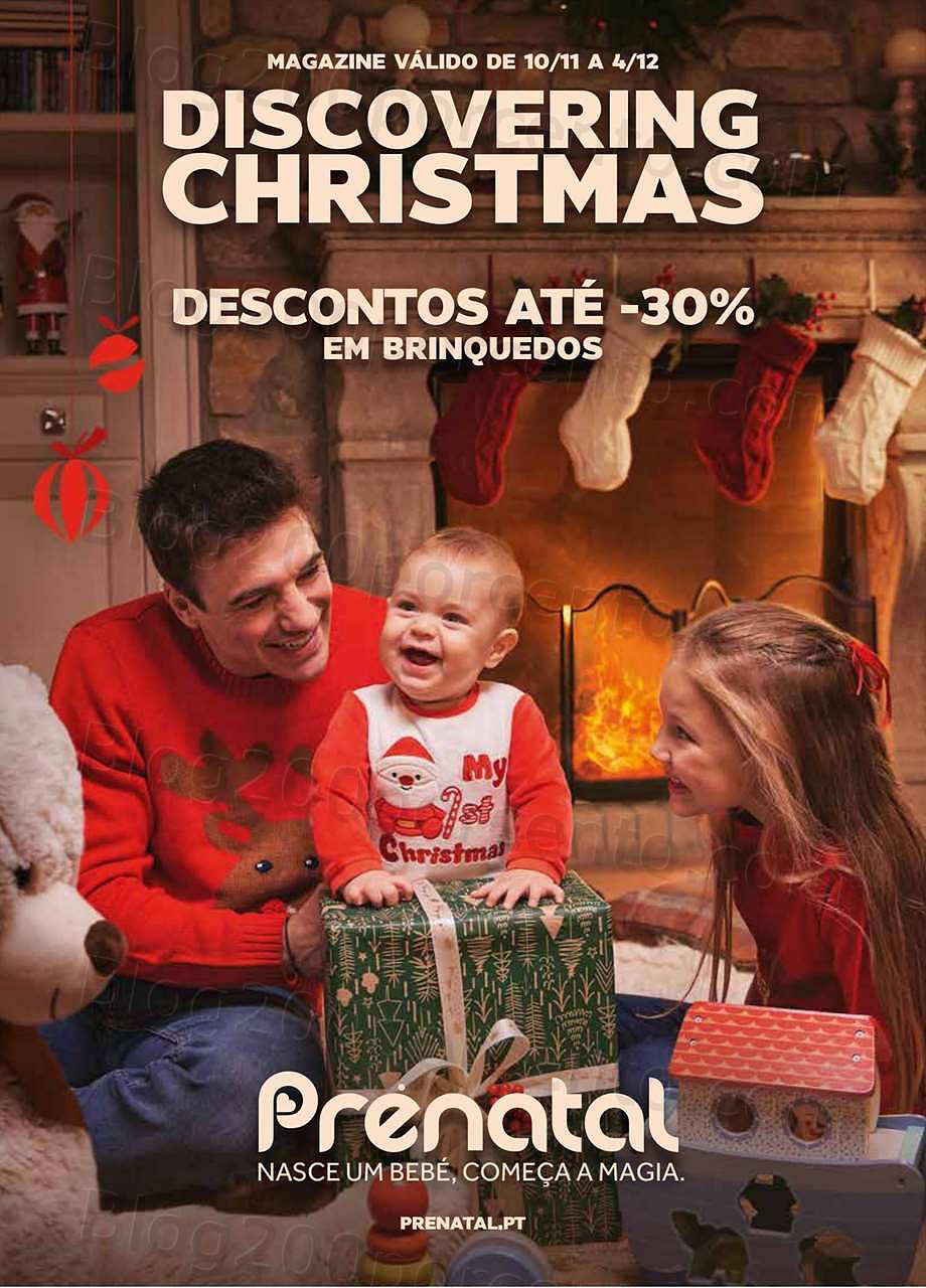 Antevisão Folheto PRÉNATAL Natal Promoções de 10 novembro a 4 dezembro