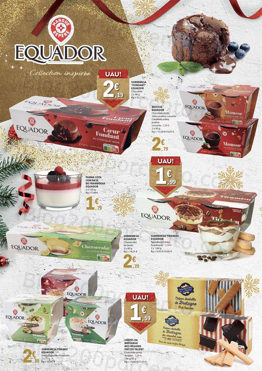 Antevisão Folheto E-LECLERC Especial Chocolates Natal Promoções de 1 a 31 dezembro