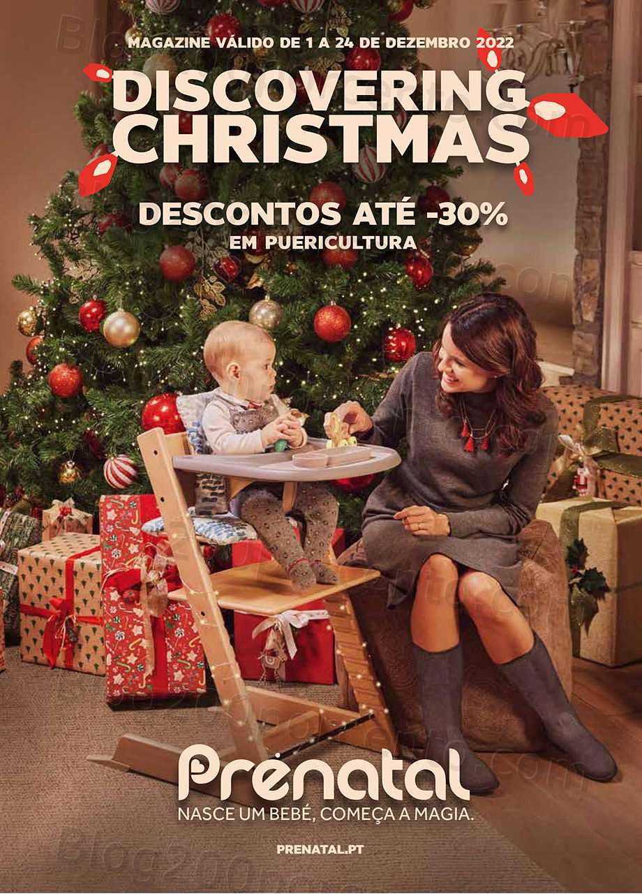 Antevisão Folheto PRÉNATAL Promoções Natal - 1 a 24 dezembro