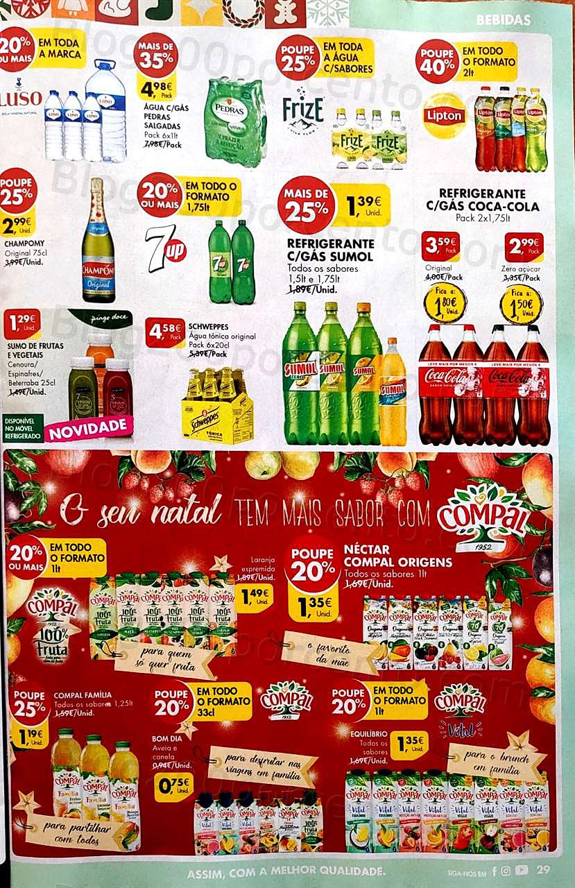 pingo doce, Pingo Doce Brochure Promotions from December 20th to 26th