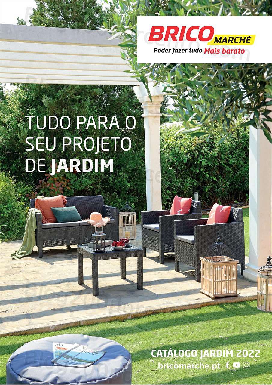Antevisão Folheto BRICOMARCHÉ Catálogo Jardim 2022