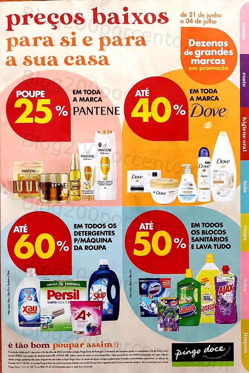 Antevisão Folheto PINGO DOCE Especial Higiene Promoções de 21 junho a 4 julho