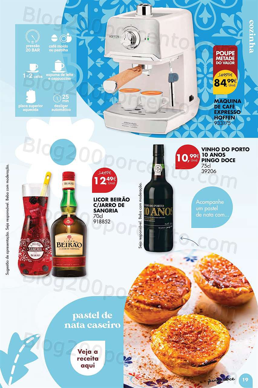 Antevisão Folheto PINGO DOCE Bazar Cozinha Promoções de 19 julho a 8 agosto