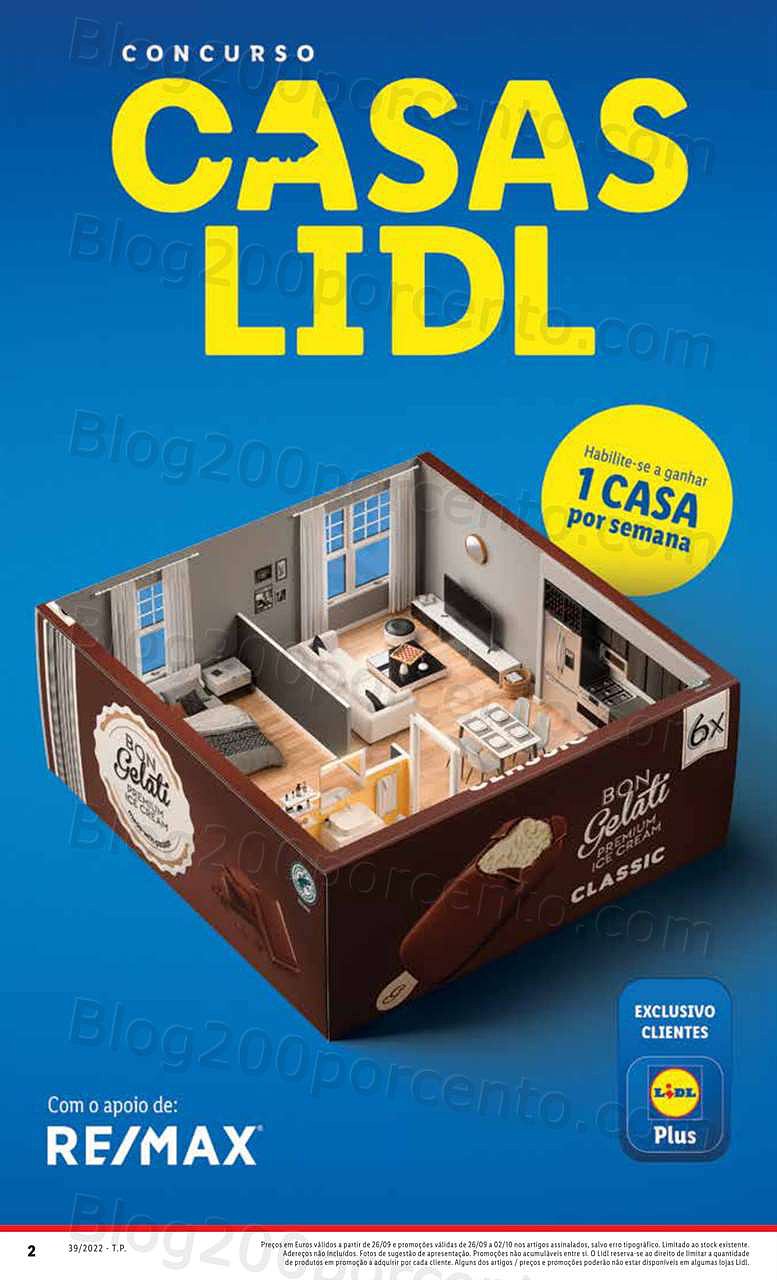 Antevisão Folheto LIDL Promoções de 26 setembro a 2 outubro