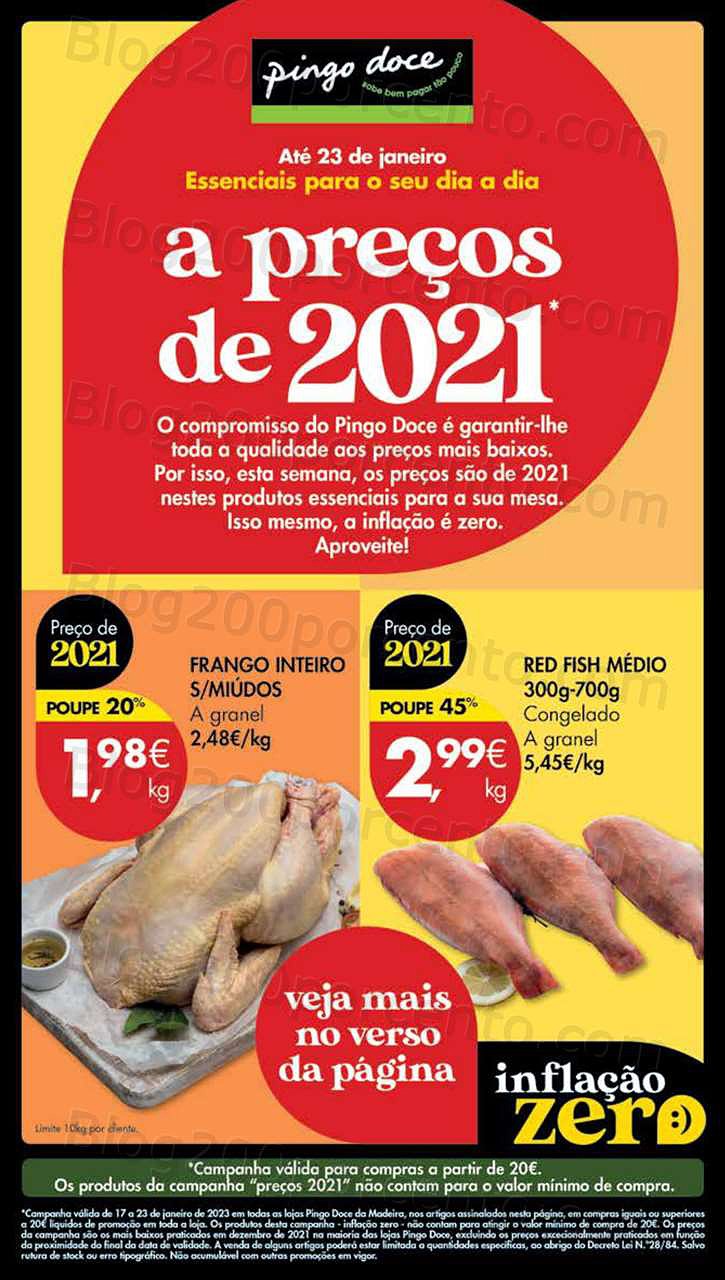 Antevisão Folheto PINGO DOCE Madeira Promoções de 17 a 23 janeiro