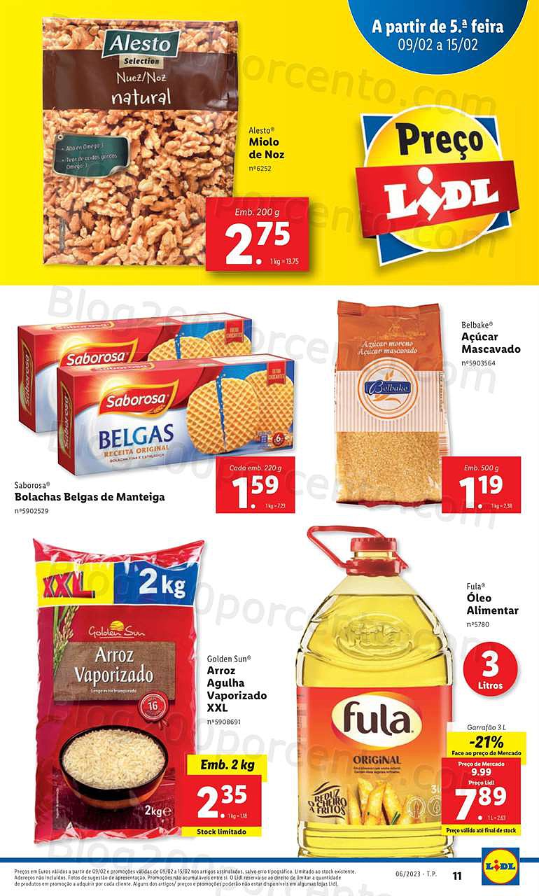 Antevisão Folheto LIDL Supermercado Promoções de 6 a 15 fevereiro