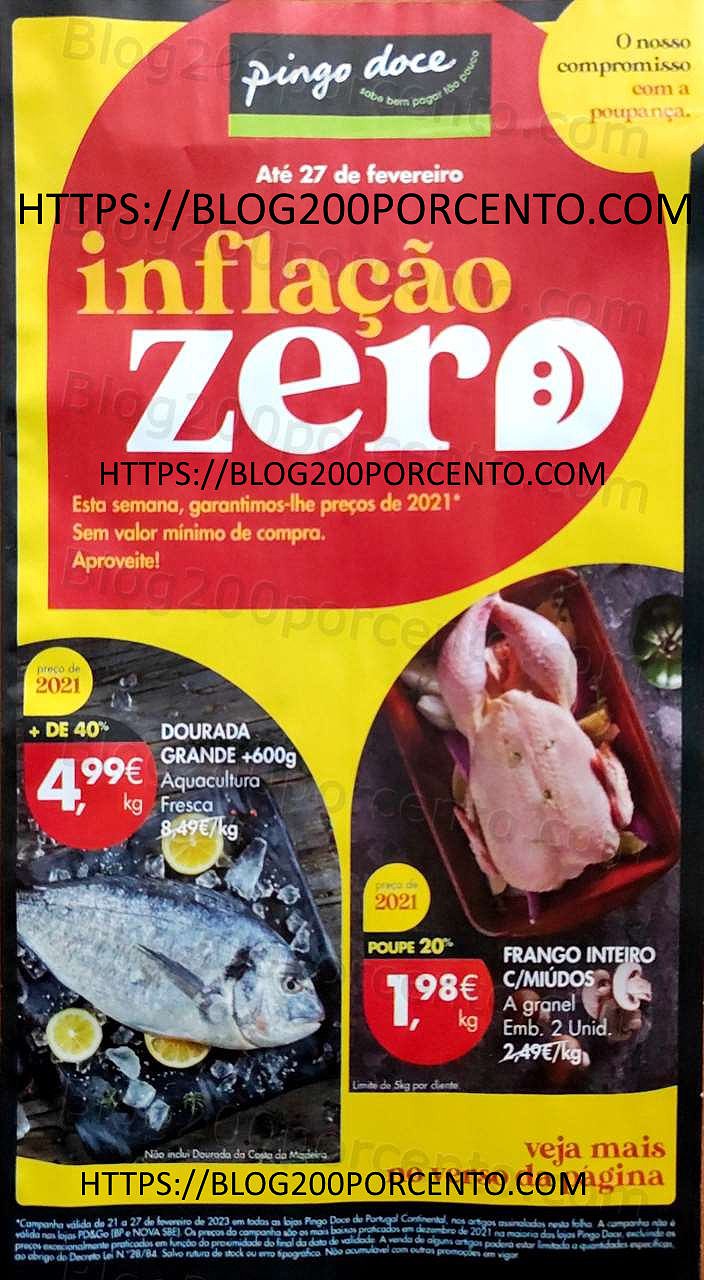 pingo doce, Folheto Pingo Doce Super Promoções de 21 a 27 fevereiro