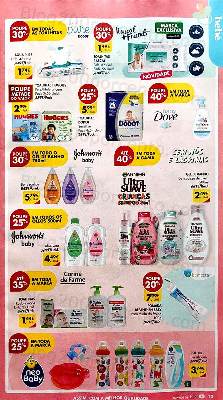 pingo doce, Folheto Pingo Doce Higiene e Limpeza Promoções de 21 Fevereiro a 6 março