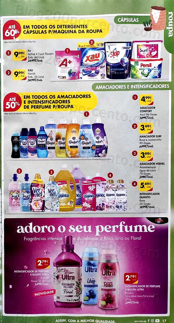 pingo doce, Folheto Pingo Doce Higiene e Limpeza Promoções de 21 Fevereiro a 6 março