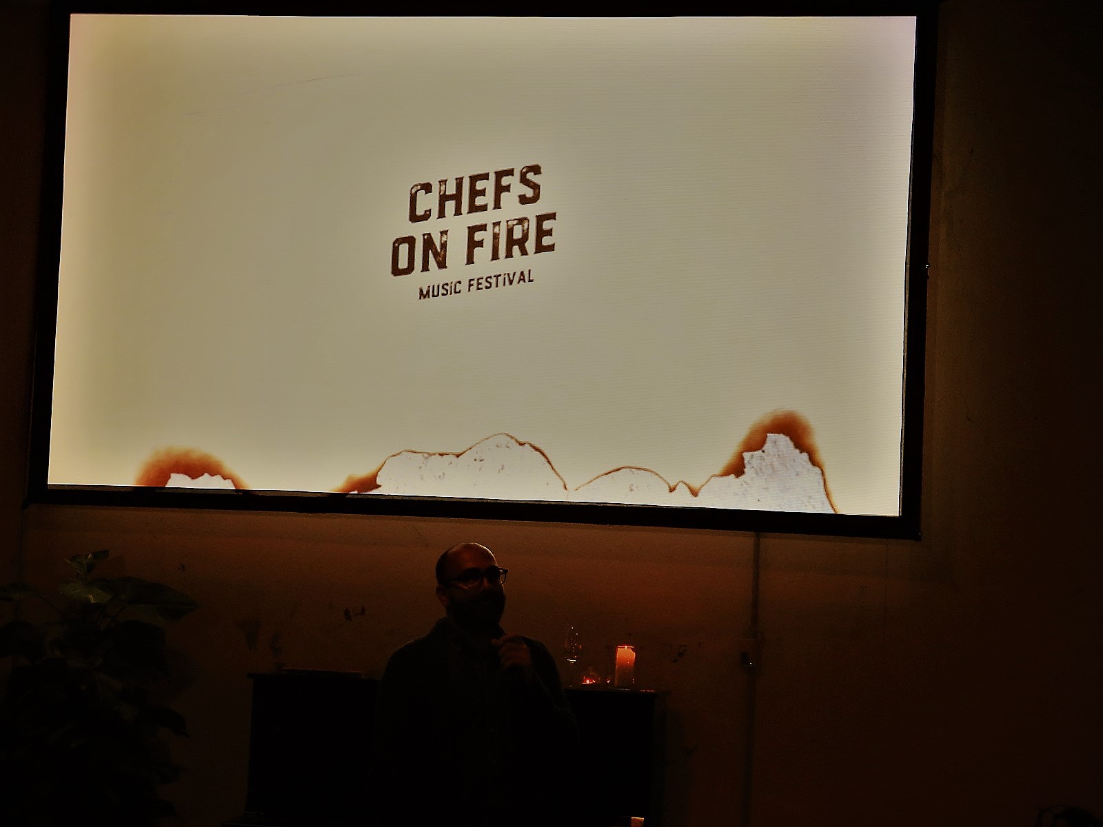 Gonçalo Castel-Branco na apresentação do ‘Chefs on Fire’ 2020
