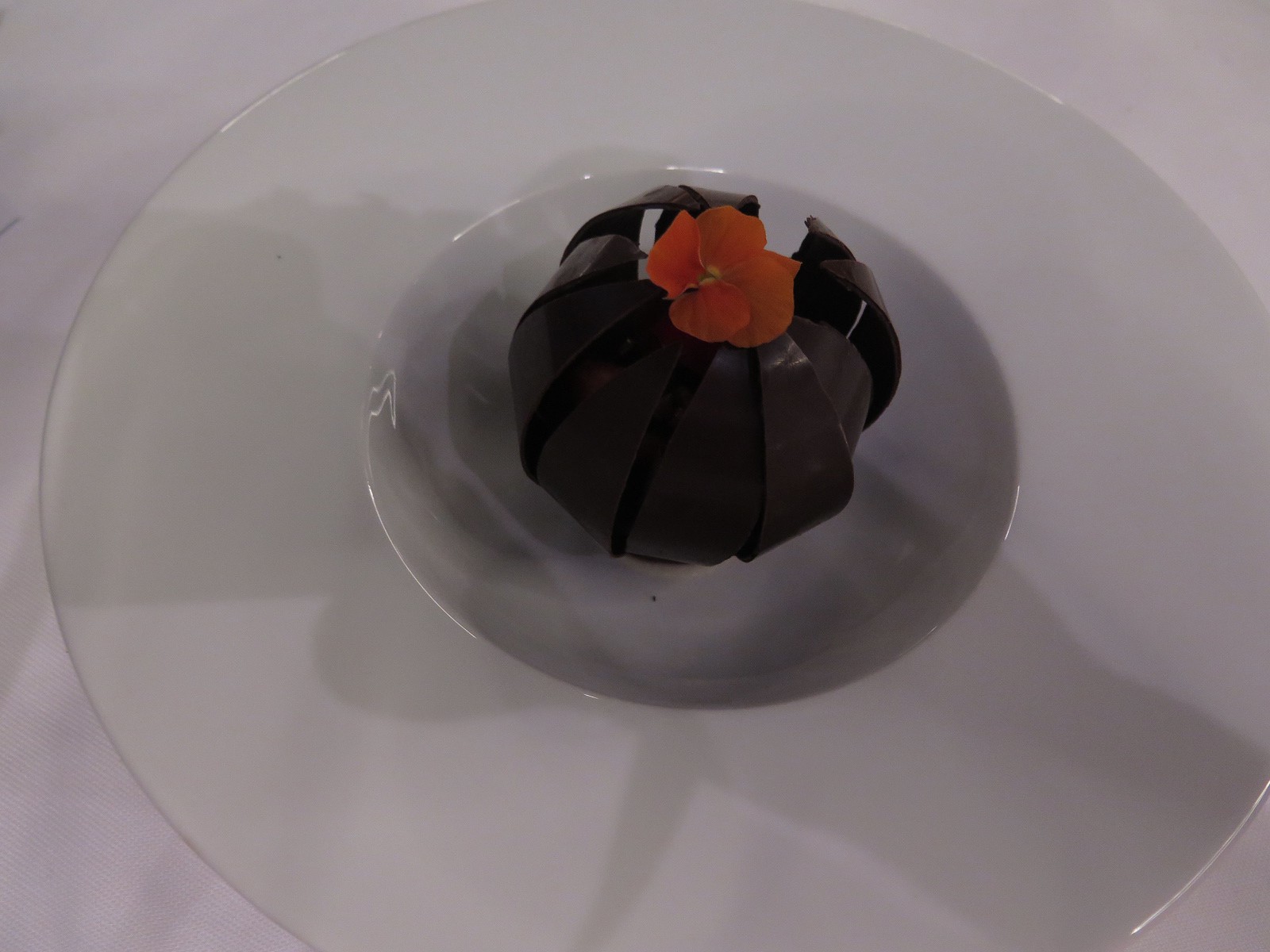 “Flor de chocolate negro” (Chef Joaquim de Sousa)