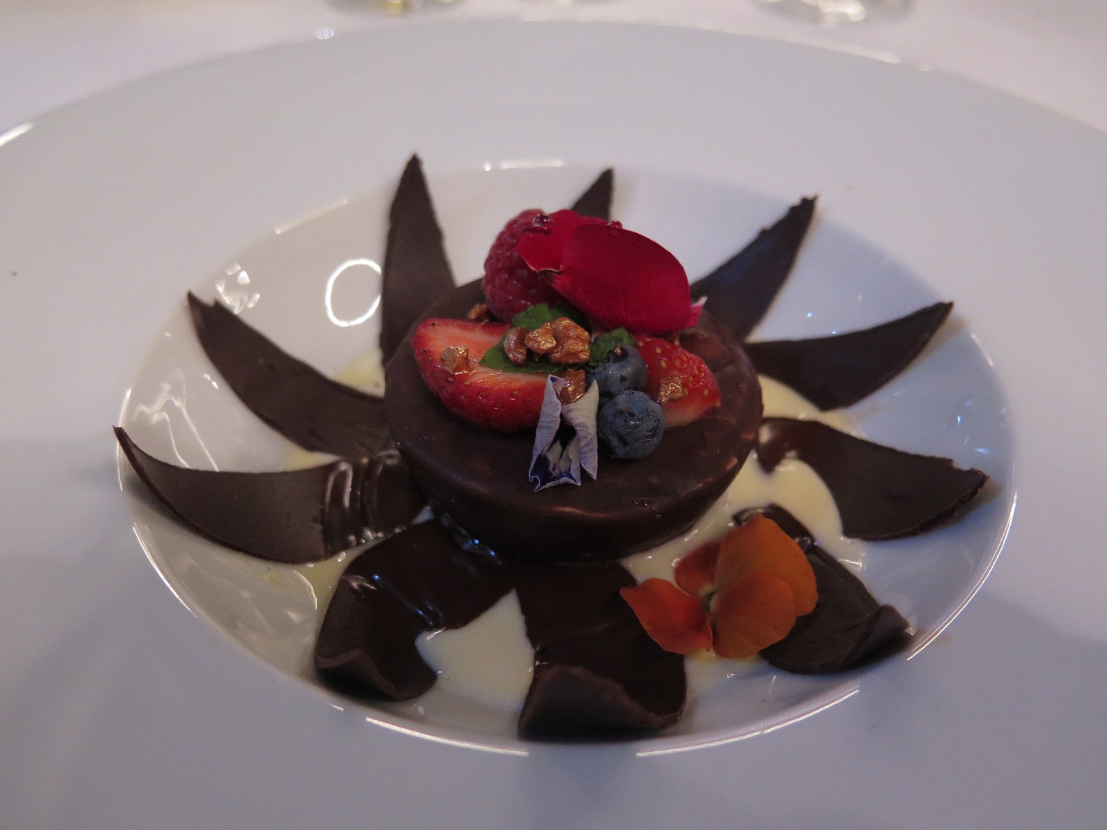 “Flor de chocolate negro” (Chef Joaquim de Sousa)
